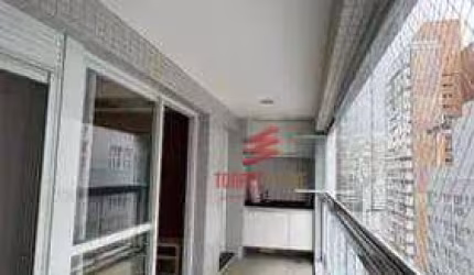 Apartamento com 2 dormitórios para alugar, 85 m² - Gonzaga - Santos/SP