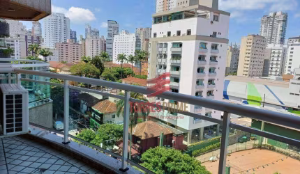 Apartamento com 3 dormitórios para alugar, 118 m² por R$ 9.334,75/mês - Boqueirão - Santos/SP