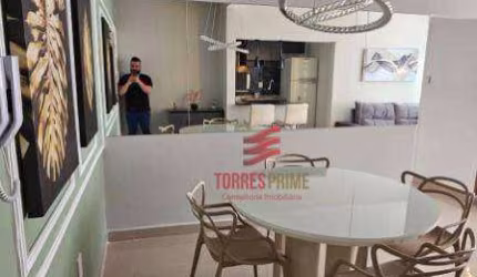 Apartamento com 2 dormitórios para alugar, 96 m² por R$ 5.500,00/mês - Boqueirão - Santos/SP