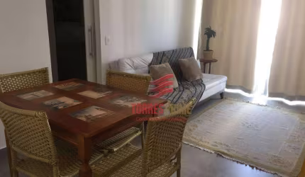 Apartamento com 1 dormitório para alugar, 46 m² por R$ 4.800/mês - Boqueirão - Santos/SP