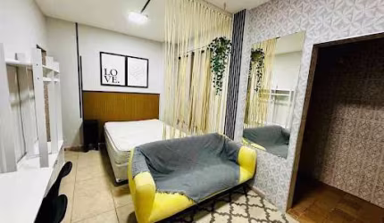 Kitnet com 1 dormitório para alugar, 38 m² - Embaré - Santos/SP