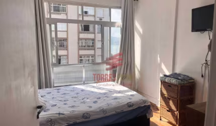 Apartamento  com 2 dormitórios para alugar, 78 m² por R$ 4.500/mês - Embaré - Santos/SP