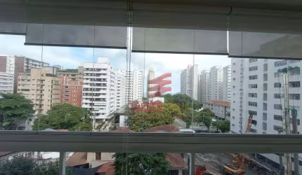 Apartamento com 2 dormitórios para alugar, 90 m² por R$ 5.190,02/mês - Embaré - Santos/SP
