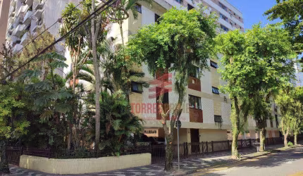Apartamento com 3 dormitórios para alugar, 120 m² por R$ 3.735,97/mês - Ponta da Praia - Santos/SP