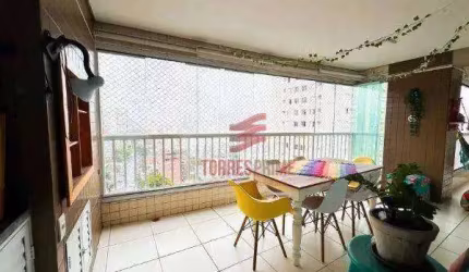 Apartamento com 3 dormitórios à venda, 94 m² por R$ 950.000 - Encruzilhada - Santos/SP