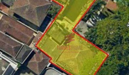 Terreno à venda, 1059 m² por R$ 6.888.700,00 - P. Praia - Santos/SP