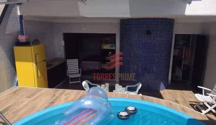 Cobertura com 2 dormitórios à venda, 171 m² por R$ 1.650.000,00 - Boqueirão - Santos/SP