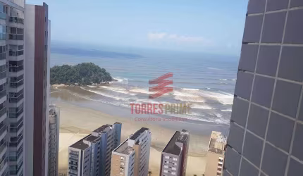 Linda cobertura, vista total para o mar