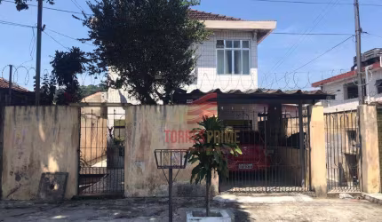 Sobrado com 3 dormitórios à venda, 190 m² por R$ 450.000,00 - Caneleira - Santos/SP
