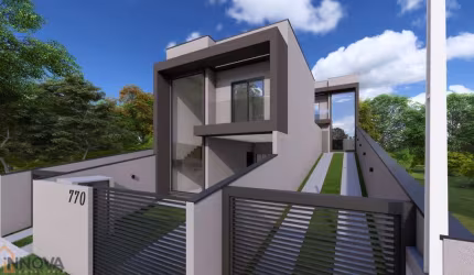 Sobrado com 3 quartos  à venda, 122.00 m2 por R$799000.00  - Xaxim - Curitiba/PR