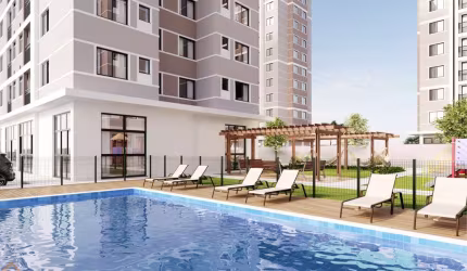 Apartamento com 3 quartos  à venda, 56.37 m2 por R$436606.72  - Prado Velho - Curitiba/PR
