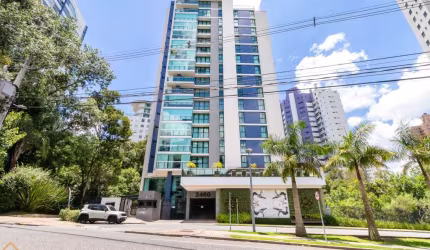 Apartamento com 3 quartos  para alugar, 126.00 m2 por R$5400.00  - Mossungue - Curitiba/PR