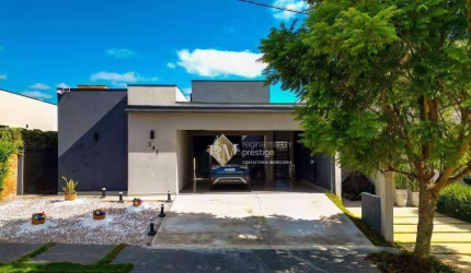 Casa com 3 dormitórios à venda, 195 m² por R$ 1.650.000,00 - Condomínio Residencial Una - Itu/SP