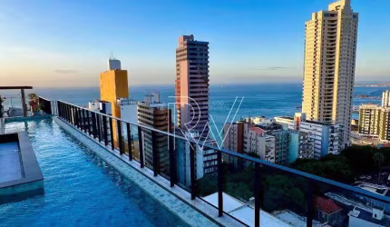 Apartamento com 1 quarto para alugar, 23 m² por R$ 4.510/mês - Vitória - Salvador/BA