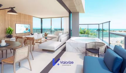 Cobertura com vista para mar em Guaratuba