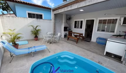 Casa faixa mar 2 Quartos Suíte e Piscina