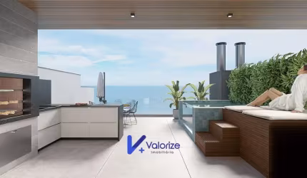 Apartamento novo frente mar no Gaivotas