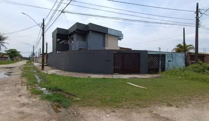 Casa Sobreposta para Venda em Itanhaém, Jardim Jamaica, 2 dormitórios, 1 banheiro, 2 vagas