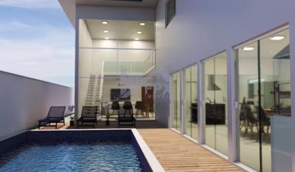 Casa Alto Padrão para Venda em Peruíbe, Jardim São Francisco, 4 dormitórios, 4 suítes, 1 banheiro, 4 vagas