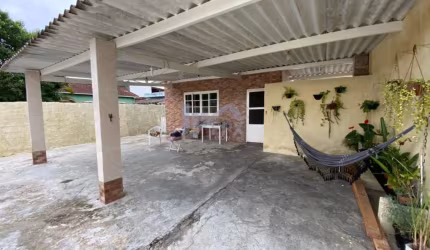 Casa para Venda em Itanhaém, Balneário Gaivota, 3 dormitórios, 1 banheiro, 5 vagas