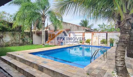 Casa para Venda em Itanhaém, Bopiranga, 3 dormitórios, 2 suítes, 1 banheiro, 5 vagas