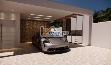 Casa para Venda em Itanhaém, Jardim Grandesp, 2 dormitórios, 1 suíte, 2 banheiros, 2 vagas