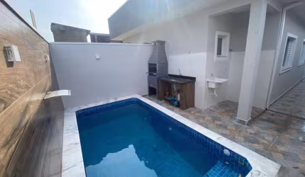 Casa para Venda em Itanhaém, Bopiranga, 2 dormitórios, 1 suíte, 1 banheiro, 1 vaga