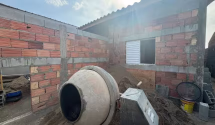 Casa para Venda em Itanhaém, Nossa Senhora do Sion, 2 dormitórios, 1 suíte, 2 banheiros, 2 vagas