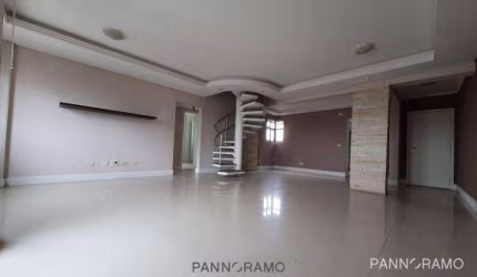 Cobertura com 3 dormitórios para alugar, 186 m² por R$ 6.277,00/mês - Portão - Curitiba/PR