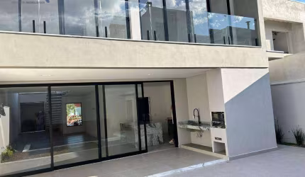 Casa alto padrão no Condomínio Brisas da Mata em Jundiaí