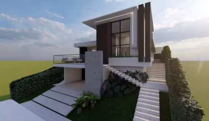 Casa nova de 4 quartos alto luxo no Gran Royalle Lagoa Santa - CA3483