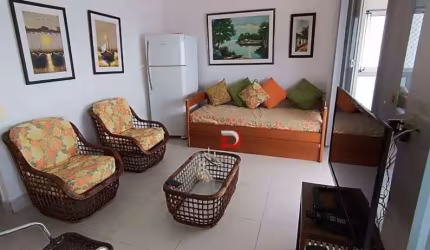Apartamento com 3 dormitórios para alugar, 108 m² por R$ 6.500,00/mês - Astúrias - Guarujá/SP