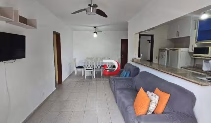 Apartamento com 2 dormitórios para alugar, 80 m² por R$ 3.800,00/mês - Tombo - Guarujá/SP