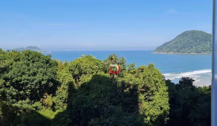 Apartamento com 2 dormitórios à venda, 80 m² por R$ 660.000,00 - Tombo - Guarujá/SP