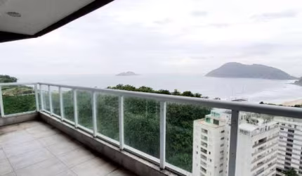 Apartamento com 3 dormitórios à venda, 140 m² por R$ 1.900.000,00 - Praia do Tombo - Guarujá/SP