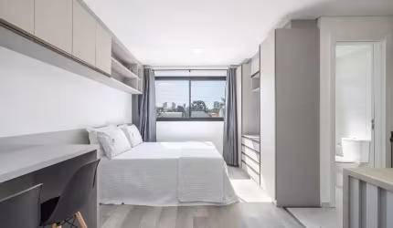 Studio no Rebouças, próximo a Unicuritiba