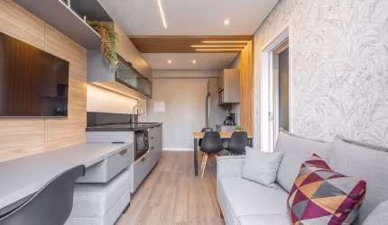 Lindo apartamento no Centro de Curitiba, até 2 pessoas