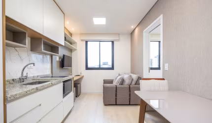 Lindo apartamento no Centro de Curitiba, até 2 pessoas