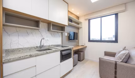 Apartamento finamente decorado no Centro de Curitiba, até 2 pessoas