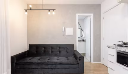 Apartamento 1 quarto em Curitiba, para até 4 pessoas, 26m²