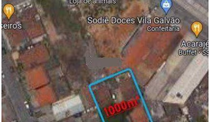 Terreno à venda, 1000 m² por R$ 3.000.000,00 - Vila Galvão - Guarulhos/SP