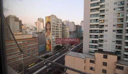 Apartamento à venda, 57 m² por R$ 390.000,00 - Consolação - São Paulo/SP