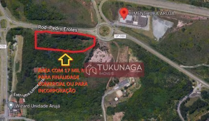 Área à venda, 17000 m² por R$ 17.000.000,00 - Caputera - Arujá/SP
