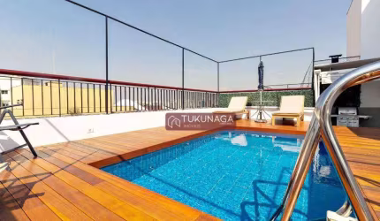 Cobertura com 3 dormitórios, 2 suites, 3 vagas à venda, 206 m² por R$ 3.205.000 - Moema - São Paulo/SP