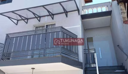 Sobrado com 3 dormitórios para alugar, 150 m² por R$ 2.800,00/mês - Parque Continental II - Guarulhos/SP