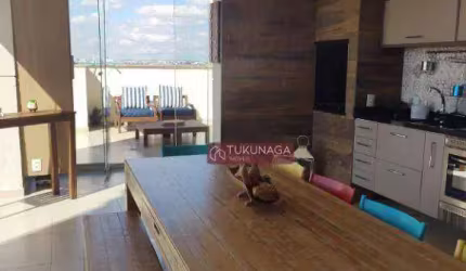 Magnífica cobertura duplex com 3 dormitórios, 2 vagas à venda, 156 m² por R$ 1.300.000 - Vila Nova Mazzei - São Paulo/SP