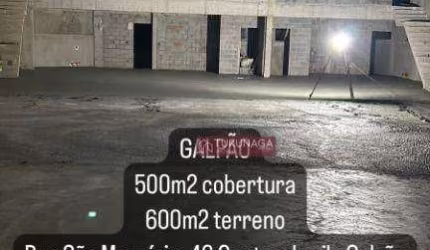 Galpão, 600 m² - venda por R$ 2.500.000,00 ou aluguel por R$ 20.300,00/mês - Vila Galvão - Guarulhos/SP