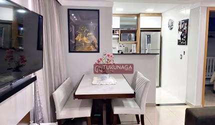 Apartamento Parque Santa Lúcia com 2 dormitórios à venda, 43 m² por R$ 230.000 - Água Chata - Guarulhos/SP