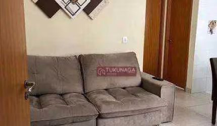 Apartamento com 2 dormitórios à venda, 42 m² por R$ 225.000,00 - Água Chata - Guarulhos/SP