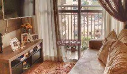 Apartamento Parque do Sol com 2 dormitórios à venda, 52 m² por R$ 335.000 - Ponte Grande - Guarulhos/SP